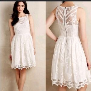 Anthropologie Maeve Pineapple Dress Size 16